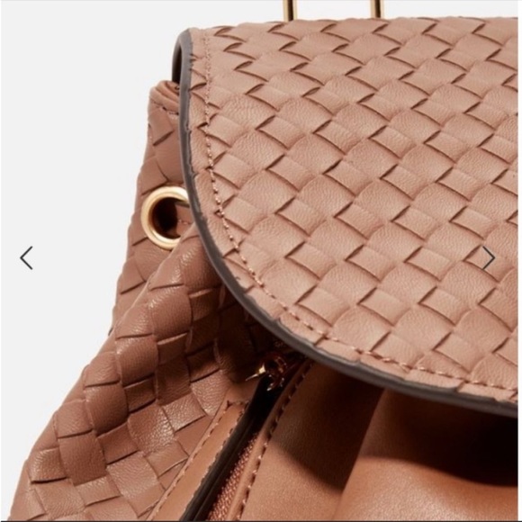 New backpack taupe/beige color. Nwot - Picture 4 of 7